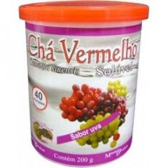 CHA VERMELHO Solúvel - Sabor Uva